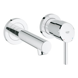 Grohe Concetto 2 Delikli Lavabo Bataryası S-Boyut - 19575001 - 1