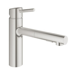 Grohe Concetto Tek Kumandalı Eviye Bataryası - 30273DC1 - 1