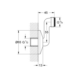 Grohe Ekzantrik - 12465000 - 1