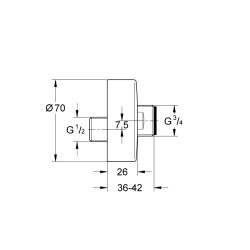 Grohe Ekzantrik - 12662000 - 2