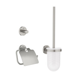 Grohe Essentials City 3'Ü 1 Arada Tuvalet Aksesuar Seti - 40407Dc1 - 1