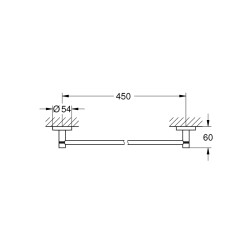 Grohe Essentials Havluluk - 40688001 - 2