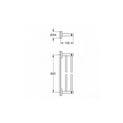 Grohe Essentials İkili Havluluk (1024732430) - 3