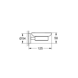 Grohe Essentials Sabunluk - 40444EN1 - 2