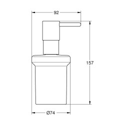 Grohe Essentials Sıvı Sabunluk - 40394001 - 2