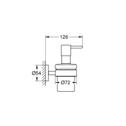 Grohe Essentials Sıvı Sabunluk - 40448EN1 - 2