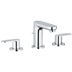 Grohe Eurocosmo 3 Delikli Lavabo Bataryası 1/2' S-Boyut - 20187000 - 1