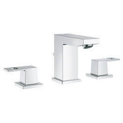 Grohe Eurocube 3 Delikli Lavabo Bataryası 1/2' S-Boyut - 20351000 - 1