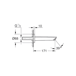 Grohe Eurosmart Çıkış Ucu (134482433) - 4