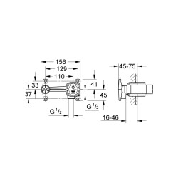 Grohe Grandera Ankastre İç Gövde - 23319000 - 2