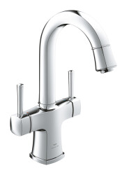 Grohe Grandera Tek Delikli Lavabo Bataryası 1/2' L-Boyut - 20666000 - 1