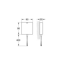 Grohe Güç Kaynağı - 36338000 - 2