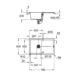 Grohe K400 - 31639At0 - 2