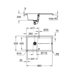 Grohe K400 - 31640At0 - 2