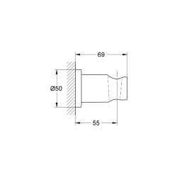 Grohe Rainshower El Duşu Askısı - 27074Da0 - 2