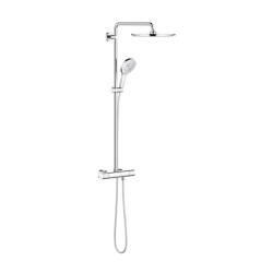 Grohe Rainshower Smartactive 310 Duvara Monte Termostatik Bataryalı Duş Sistemi - 27968001 - 2