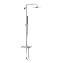 Grohe Rainshower System 210 Duvara Monte Termostatik Bataryalı Duş Sistemi - 27032001 - 1