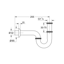 Grohe Sifon 1 1/4' - 28947000 - 2