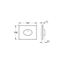 Grohe Skate Air Kumanda Paneli - 38565000 - 2