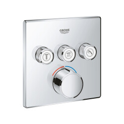 Grohe Smartcontrol 3 Valfli Akış Kontrollü Ankastre Duş Bataryası - 29149000 - 1