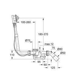 Grohe Talento Küvet Tropleni - 28939000 - 1