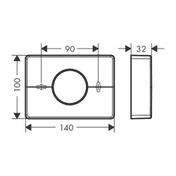 HansGrohe Addstoris Hijyenik Poşet Kutusu - 41773000 - 2