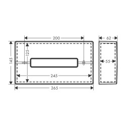 HansGrohe Addstoris Mendil Kutusu - 41774990 - 2