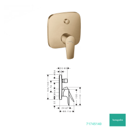 Hansgrohe Ankastre Banyo Duş Seti -1 - 4