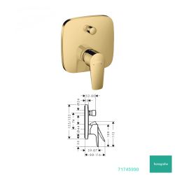 Hansgrohe Ankastre Banyo Duş Seti -3 - 4