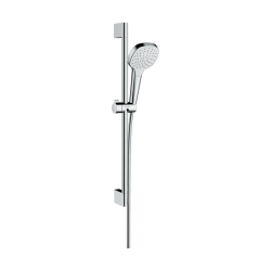 HansGrohe Croma Select E Duş Seti 1 Jet, Ecosmart, 9 Lt/Dk, 65 Cm Duş Barı İle - 26585400 - 1