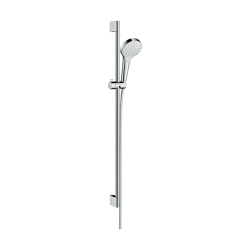 HansGrohe Croma Select S Duş Seti 1 Jet, Ecosmart, 9 Lt/Dk, 90 Cm Duş Barı İle - 26575400 - 1