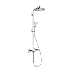 HansGrohe Crometta S Duş Kolonu 240 1 Jet, Termostat İle - 27267000 - 1