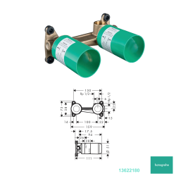 Hansgrohe Duvardan Ankastre Lavabo Bataryası - 1 - 3