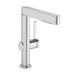 HansGrohe Finoris Tek Kollu Lavabo Bataryası 230, Çekilebilir El Duşu, 2Jet Ve Bas - Aç Gider Seti İle - 76063000 - 1