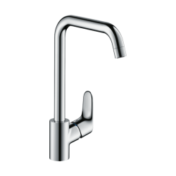 HansGrohe Focus M41 Tek Kollu Eviye Bataryası 260, Düşük Basınçlı Isıtıcılar İçin, 1Jet - 31822000 - 1