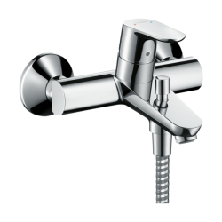 HansGrohe Focus Tek Kollu Banyo Bataryası Aplike, 2 Akış Miktarı İle - 31948000 - 1