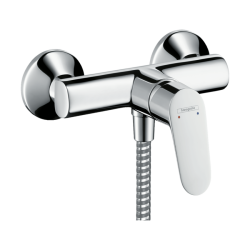 HansGrohe Focus Tek Kollu Duş Bataryası Aplike, 2 Akış Miktarı İle - 31968000 - 1