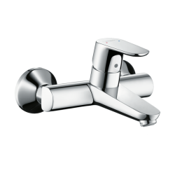 HansGrohe Focus Tek Kollu Lavabo Bataryası Aplike, Duvara Monte - 31923000 - 1