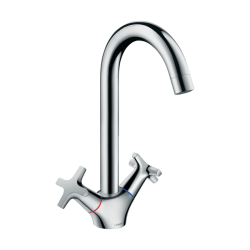 HansGrohe Logis M32 2 - Volanlı Eviye Bataryası 220, 1Jet - 71285000 - 1