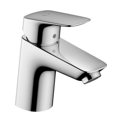 HansGrohe Logis Tek Kollu Lavabo Bataryası 70 Coolstart, Kumandalı - 71072000 - 1