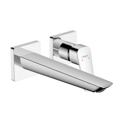 HansGrohe Logis Tek Kollu Lavabo Bataryası Fine Ankastre Duvara Monte 20,5 Cm Gaga İle - 71256000 - 1