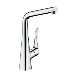 HansGrohe Metris M71 Tek Kollu Eviye Bataryası 320, 1Jet - 14822000 - 1