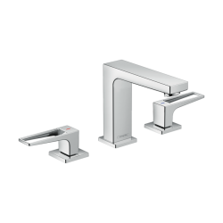 HansGrohe Metropol 3 - Delikli Lavabo Bataryası 110 Bas - Aç Gider Seti Ve Loop Volan İle - 74514000 - 1