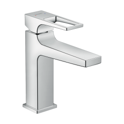 HansGrohe Metropol Tek Kollu Lavabo Bataryası 110 Loop Volan Ve Bas - Aç Gider Seti İle - 74507000 - 1