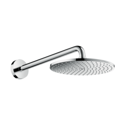 HansGrohe Raindance S Tepe Duşu 240 1 Jet, Powderrain, Duş Dirseği İle - 27607000 - 1