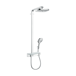 HansGrohe Raindance Select E Duş Kolonu 300 2 Jet, Ecosmart, 9 Lt/Dk, Showertablet Select 300 İle - 27283000 - 1