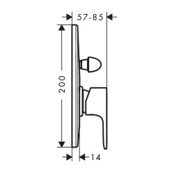 HansGrohe Rebris E - 72458670 - 2