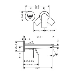 HansGrohe Rebris E - 72568670 - 2