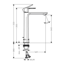 HansGrohe Rebris E - 72591000 - 2