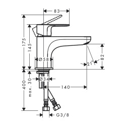 HansGrohe Rebris S - 72434000 - 2